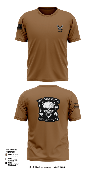 USS Midway 88588581 Short Sleeve Performance Shirt - 53