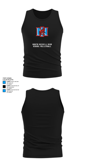 Tank Top, North Iredell High School Volleyball, Women's Volleyball, Teamtime, Team time, sublimation, custom sports apparel, team uniforms, spirit wear, spiritwear, sports uniforms, custom shirts, team store, custom team store, fundraiser sports, apparel fundraiser