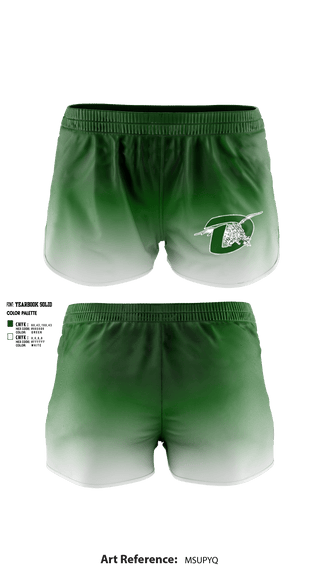 Women's Shorts, De Soto High School Volleyball, Women's Volleyball, Teamtime, Team time, sublimation, custom sports apparel, team uniforms, spirit wear, spiritwear, sports uniforms, custom shirts, team store, custom team store, fundraiser sports, apparel fundraiser