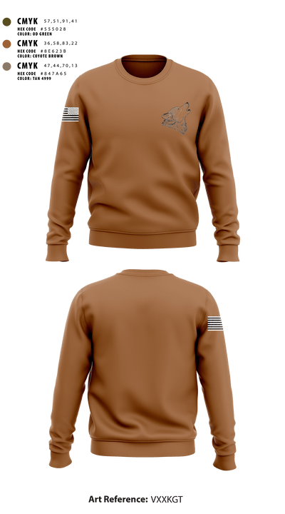 Dirty Dawgz 3192563 Crew Neck Sweatshirt - 2