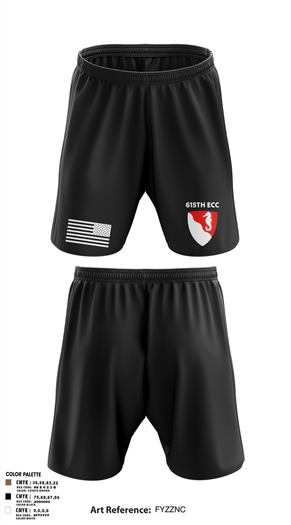 Athletic Shorts With Pockets, 615TH ECC, , Teamtime, Team time, sublimation, custom sports apparel, team uniforms, spirit wear, spiritwear, sports uniforms, custom shirts, team store, custom team store, fundraiser sports, apparel fundraiser