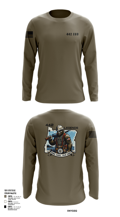442 EUD 43184922 Long Sleeve Performance Shirt - 173 (1)