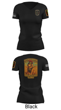 SCC 10th Field Hospital 86139824 Women's Short Sleeve V-neck Shirt - 28