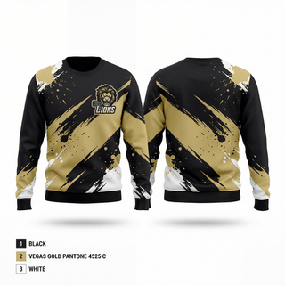 Crew Neck Sweatshirt, Gt lions, , Teamtime, Team time, sublimation, custom sports apparel, team uniforms, spirit wear, spiritwear, sports uniforms, custom shirts, team store, custom team store, fundraiser sports, apparel fundraiser