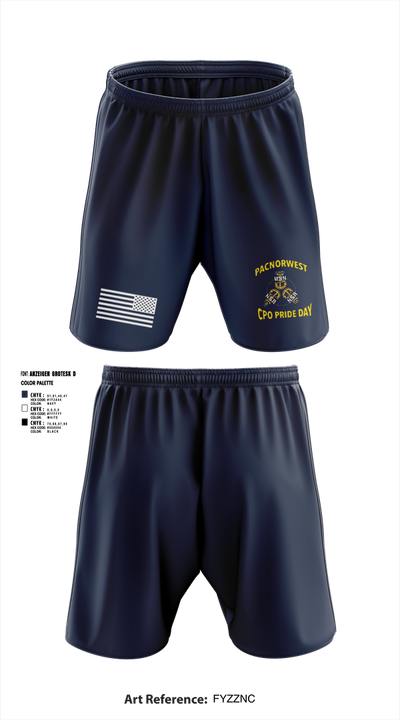 PNW CHIEFS 6578878 Athletic Shorts With Pockets - 2 (1)
