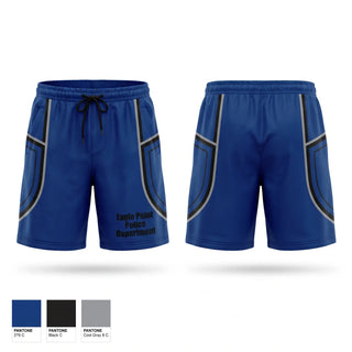 Athletic Shorts With Pockets, Eagle Point Police Department, Police, Teamtime, Team time, sublimation, custom sports apparel, team uniforms, spirit wear, spiritwear, sports uniforms, custom shirts, team store, custom team store, fundraiser sports, apparel fundraiser