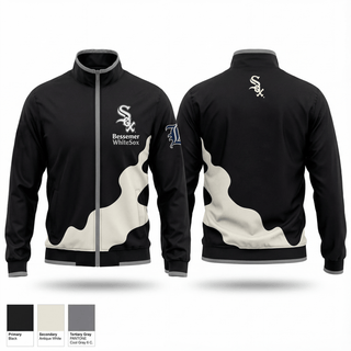 Windbreaker, Bessemer WhiteSox, Baseball, Teamtime, Team time, sublimation, custom sports apparel, team uniforms, spirit wear, spiritwear, sports uniforms, custom shirts, team store, custom team store, fundraiser sports, apparel fundraiser