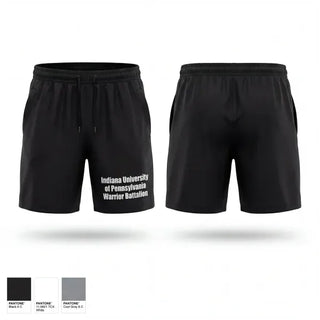 Athletic Shorts With Pockets, Indiana University of Pennsylvania Warrior Battalion, Army, Teamtime, Team time, sublimation, custom sports apparel, team uniforms, spirit wear, spiritwear, sports uniforms, custom shirts, team store, custom team store, fundraiser sports, apparel fundraiser