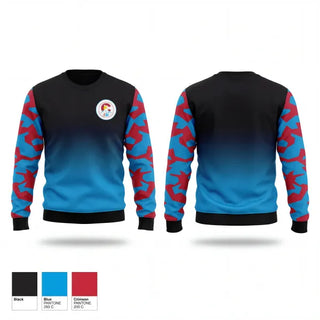 Crew Neck Sweatshirt, Olympic City Track Club, Track & Field, Teamtime, Team time, sublimation, custom sports apparel, team uniforms, spirit wear, spiritwear, sports uniforms, custom shirts, team store, custom team store, fundraiser sports, apparel fundraiser