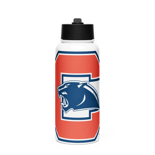 Chapman High School Track and Field 15765021 Stainless Steel Water Bottle with a Straw Lid