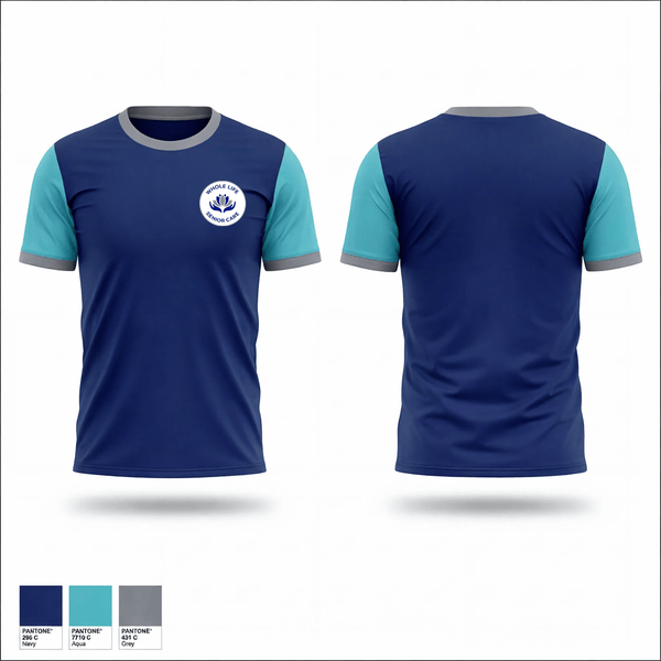 Short Sleeve Performance Shirt, Whole Life Senior Care, , Teamtime, Team time, sublimation, custom sports apparel, team uniforms, spirit wear, spiritwear, sports uniforms, custom shirts, team store, custom team store, fundraiser sports, apparel fundraiser
