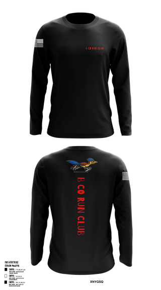 Long Sleeve Performance Shirt, Blackfoot Company Run Club, Army, Teamtime, Team time, sublimation, custom sports apparel, team uniforms, spirit wear, spiritwear, sports uniforms, custom shirts, team store, custom team store, fundraiser sports, apparel fundraiser