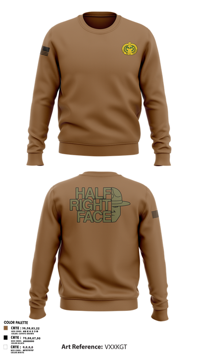C Co 2/397th 69046746 Crew Neck Sweatshirt - 1