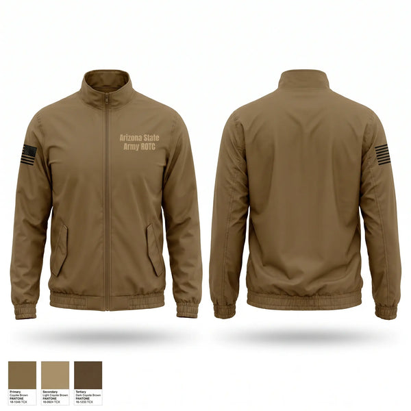 Windbreaker, Arizona State Army ROTC, Army, Teamtime, Team time, sublimation, custom sports apparel, team uniforms, spirit wear, spiritwear, sports uniforms, custom shirts, team store, custom team store, fundraiser sports, apparel fundraiser