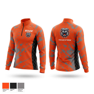 Quarter Zip Jacket, Bowie Boys & Girls Club Tracksters, Track & Field, Teamtime, Team time, sublimation, custom sports apparel, team uniforms, spirit wear, spiritwear, sports uniforms, custom shirts, team store, custom team store, fundraiser sports, apparel fundraiser