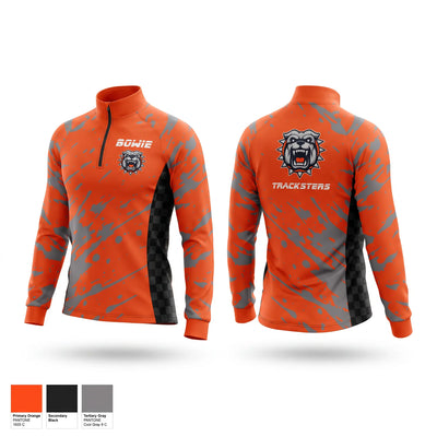 Bowie Boys & Girls Club Tracksters Quarter Zip Jacket - 1