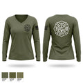 Maple ridge fd Women's Long Sleeve V-neck Shirt - 1