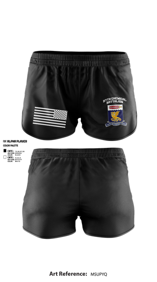 Ranger Panties, 97TH Chemical Battalion, , Teamtime, Team time, sublimation, custom sports apparel, team uniforms, spirit wear, spiritwear, sports uniforms, custom shirts, team store, custom team store, fundraiser sports, apparel fundraiser