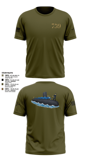 Short Sleeve Performance Shirt, USS Jefferson City, Navy, Teamtime, Team time, sublimation, custom sports apparel, team uniforms, spirit wear, spiritwear, sports uniforms, custom shirts, team store, custom team store, fundraiser sports, apparel fundraiser