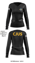 CJUS 53397177 Women's Long Sleeve V-neck Shirt - 3