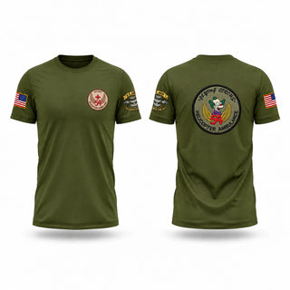 Short Sleeve Performance Shirt, 54th Medical Company, Army, Teamtime, Team time, sublimation, custom sports apparel, team uniforms, spirit wear, spiritwear, sports uniforms, custom shirts, team store, custom team store, fundraiser sports, apparel fundraiser