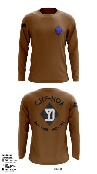 Long Sleeve Performance Shirt, 26th MEB, , Teamtime, Team time, sublimation, custom sports apparel, team uniforms, spirit wear, spiritwear, sports uniforms, custom shirts, team store, custom team store, fundraiser sports, apparel fundraiser