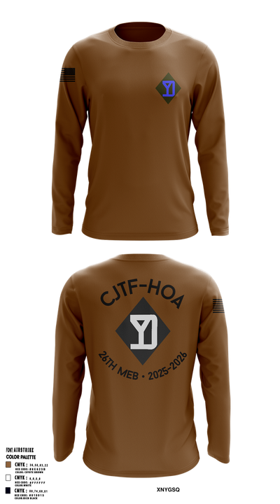 26th MEB 25368596 Long Sleeve Performance Shirt 1