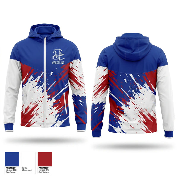 Windbreaker, Atwater Falcons, Wrestling, Teamtime, Team time, sublimation, custom sports apparel, team uniforms, spirit wear, spiritwear, sports uniforms, custom shirts, team store, custom team store, fundraiser sports, apparel fundraiser