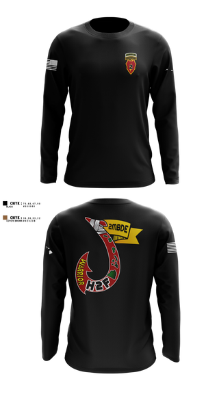 Long Sleeve Performance Shirt, H2F, 2nd Mobile Brigade, 25th Infantry Division, Army, Teamtime, Team time, sublimation, custom sports apparel, team uniforms, spirit wear, spiritwear, sports uniforms, custom shirts, team store, custom team store, fundraiser sports, apparel fundraiser