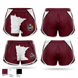 Womens Shorts, Crosby-Ironton Rangers, Softball, Teamtime, Team time, sublimation, custom sports apparel, team uniforms, spirit wear, spiritwear, sports uniforms, custom shirts, team store, custom team store, fundraiser sports, apparel fundraiser