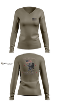 361 med log 8503436 Women's Long Sleeve V-neck Shirt - 1