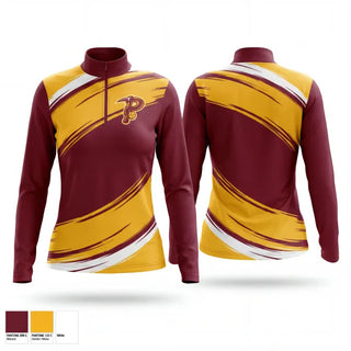 Quarter Zip Jacket, Lady Prospectors, Softball, Teamtime, Team time, sublimation, custom sports apparel, team uniforms, spirit wear, spiritwear, sports uniforms, custom shirts, team store, custom team store, fundraiser sports, apparel fundraiser