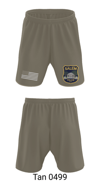 Athletic Shorts With Pockets, Salem Police, Police, Teamtime, Team time, sublimation, custom sports apparel, team uniforms, spirit wear, spiritwear, sports uniforms, custom shirts, team store, custom team store, fundraiser sports, apparel fundraiser