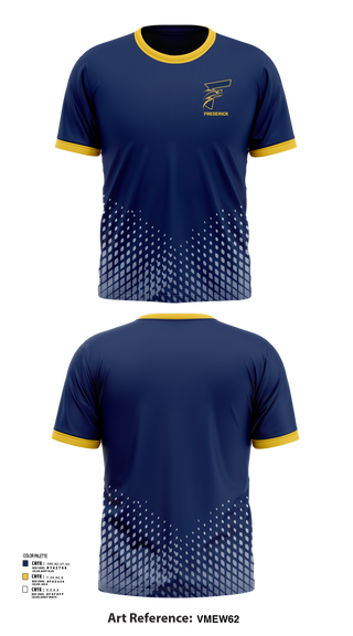 Short Sleeve Performance Shirt, Frederick, Men's Basketball, Teamtime, Team time, sublimation, custom sports apparel, team uniforms, spirit wear, spiritwear, sports uniforms, custom shirts, team store, custom team store, fundraiser sports, apparel fundraiser