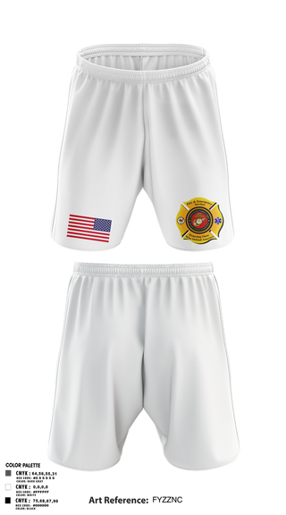 Athletic Shorts With Pockets, Marine Corps Mountain Warfare Training Center Fire Department, , Teamtime, Team time, sublimation, custom sports apparel, team uniforms, spirit wear, spiritwear, sports uniforms, custom shirts, team store, custom team store, fundraiser sports, apparel fundraiser