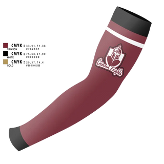 Arm Sleeve, Whittier Crimson Knights, , Teamtime, Team time, sublimation, custom sports apparel, team uniforms, spirit wear, spiritwear, sports uniforms, custom shirts, team store, custom team store, fundraiser sports, apparel fundraiser