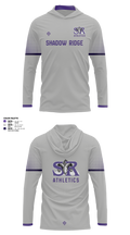 Shadow Ridge Middle School Long Sleeve Performance Shirt with hood - 1