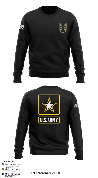 702nd eng 57961606 Crew Neck Sweatshirt - 3