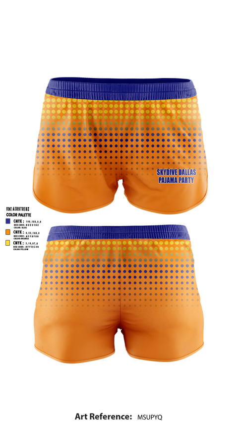 Ranger Panties, Skydive Dallas Pajama Party, Water Polo, Teamtime, Team time, sublimation, custom sports apparel, team uniforms, spirit wear, spiritwear, sports uniforms, custom shirts, team store, custom team store, fundraiser sports, apparel fundraiser