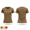 24th WMD-CST 32360190 Women's Short Sleeve V-neck Shirt - 1