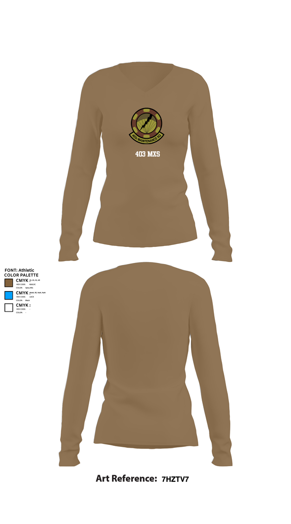 Womens Long Sleeve Vneck Shirt, 403 MXS, , Teamtime, Team time, sublimation, custom sports apparel, team uniforms, spirit wear, spiritwear, sports uniforms, custom shirts, team store, custom team store, fundraiser sports, apparel fundraiser