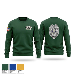 Crew Neck Sweatshirt, Code Complinace, Police, Teamtime, Team time, sublimation, custom sports apparel, team uniforms, spirit wear, spiritwear, sports uniforms, custom shirts, team store, custom team store, fundraiser sports, apparel fundraiser