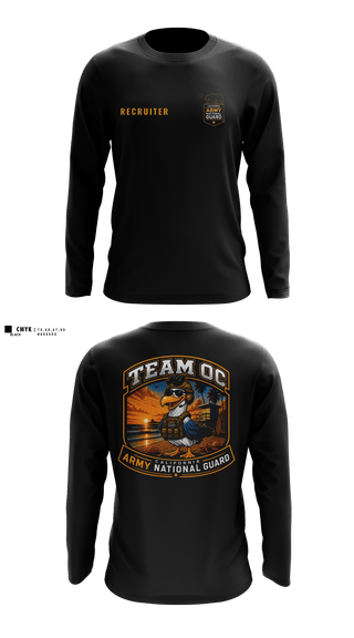 Long Sleeve Performance Shirt, TEAM OC, National Guard, Teamtime, Team time, sublimation, custom sports apparel, team uniforms, spirit wear, spiritwear, sports uniforms, custom shirts, team store, custom team store, fundraiser sports, apparel fundraiser