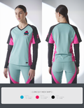 MadBatters Softball 15479950 Women's Long Sleeve V-neck Shirt - 6