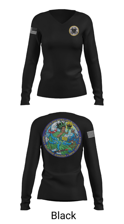 NYC JEA Women's Long Sleeve V-neck Shirt - 35