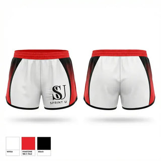 Womens Shorts, Sprint U, Track & Field, Teamtime, Team time, sublimation, custom sports apparel, team uniforms, spirit wear, spiritwear, sports uniforms, custom shirts, team store, custom team store, fundraiser sports, apparel fundraiser