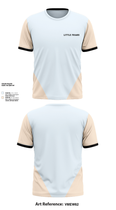 Little friars 27025012 Short Sleeve Performance Shirt - 1