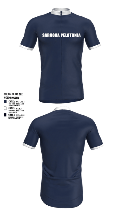 Sarnova Pelotonia 88745628 Cycling Jersey 1