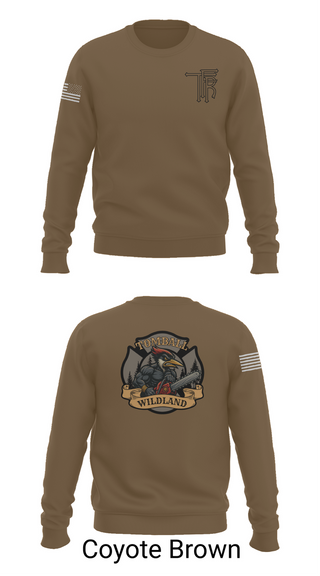 Crew Neck Sweatshirt, Tomball Wildland, , Teamtime, Team time, sublimation, custom sports apparel, team uniforms, spirit wear, spiritwear, sports uniforms, custom shirts, team store, custom team store, fundraiser sports, apparel fundraiser