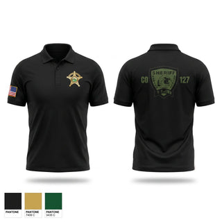 Short Sleeve Performance Polo, SERT HCSO, Police, Teamtime, Team time, sublimation, custom sports apparel, team uniforms, spirit wear, spiritwear, sports uniforms, custom shirts, team store, custom team store, fundraiser sports, apparel fundraiser